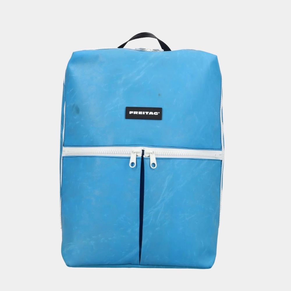 FREITAG F49 Fringe Backpack Blue/White